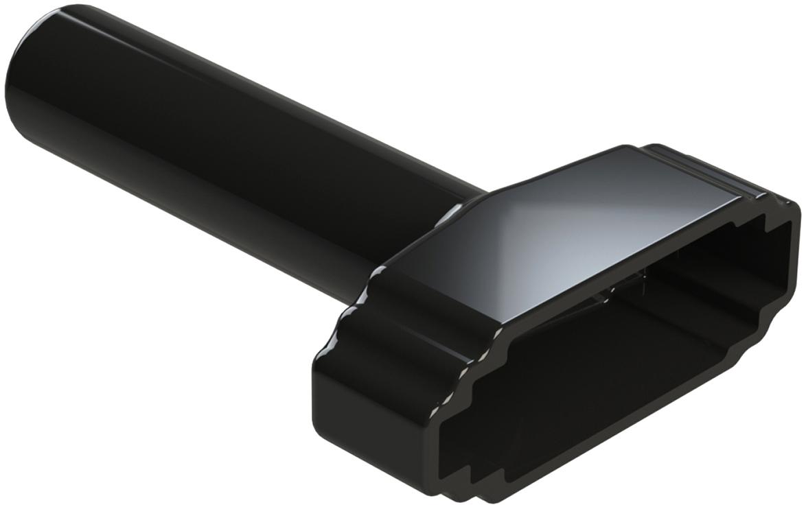 Amphenol-ATM12S-BT-BK Connector Accessories Connector Accessories Boot Straight Polyvinyl Chloride Black