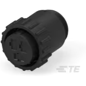 TE Connectivity-206037-2 Steckverbinder, rund Conn Circular SKT 3 POS Crimp ST Cable Mount 3 Terminal 1 Port Bag
