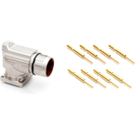 Conn M23 Circular PIN 8 POS RA Panel Mount 8 Terminal 1 Port Box