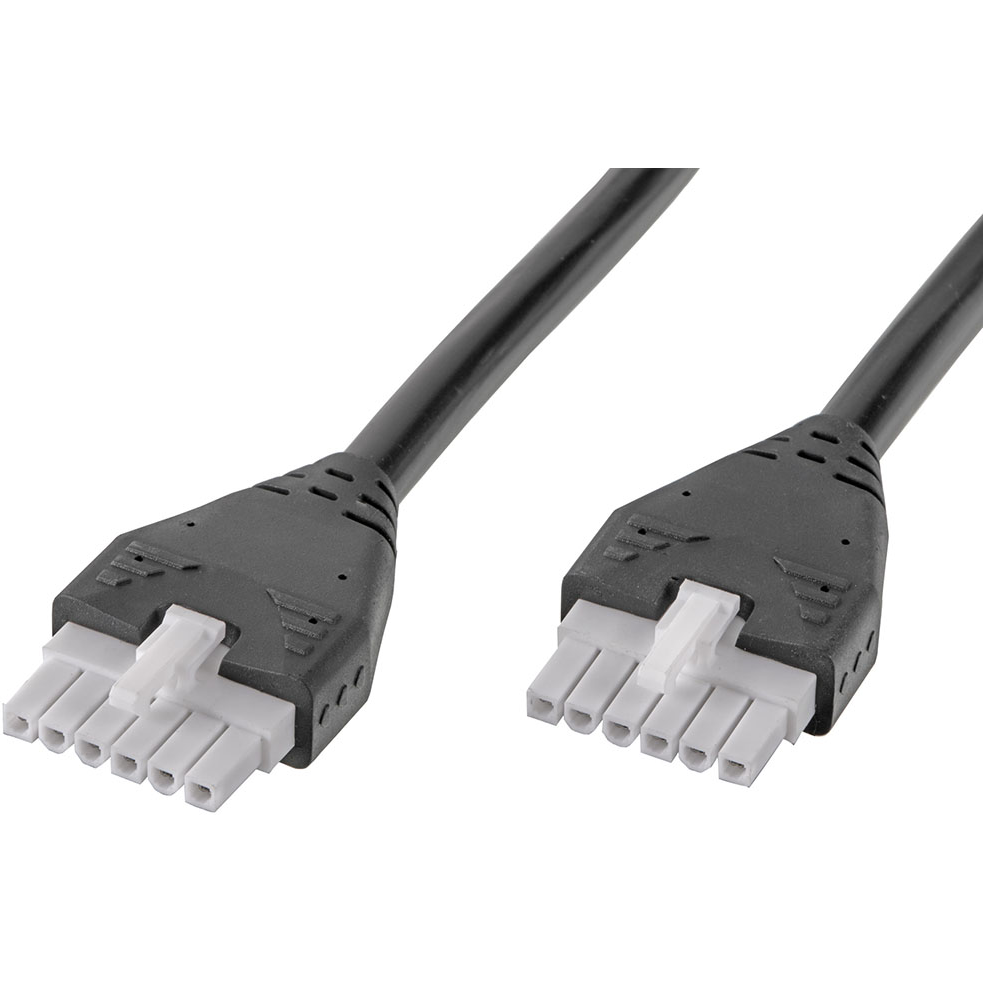 Molex-2153300620 Cable Assembly AC Power Mini-Fit Jr-to-Mini-Fit Jr Off-the-Shelf Cable Assembly, Single Row