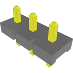 Conn Unshrouded Header HDR 3 POS 5.08mm Solder ST Thru-Hole Bulk