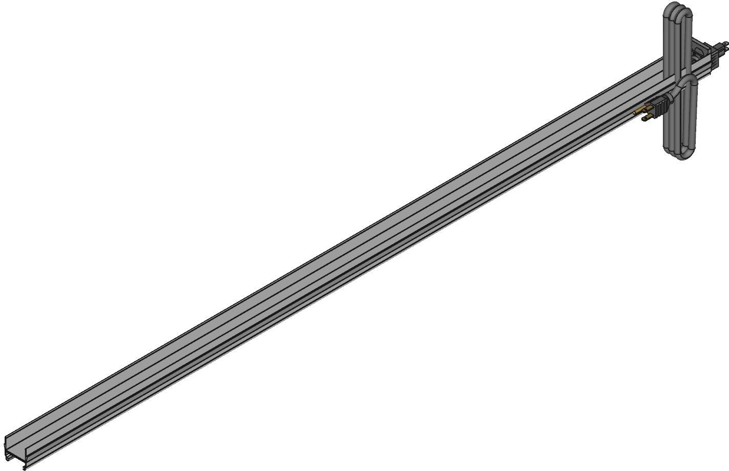 Hammond Manufacturing-1585H8B1 Stromverteilungseinheit Power Strip 20 A 8 OUTLET