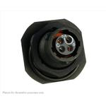 Conn Circular SKT 4 POS Solder Cup ST Jam Nut 4 Terminal 1 Port