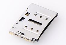 Molex-5052950691 Memory Card connettore Conn Nano SIM Card 6 POS 1mm Solder RA SMD 0.5A/Contact T/R