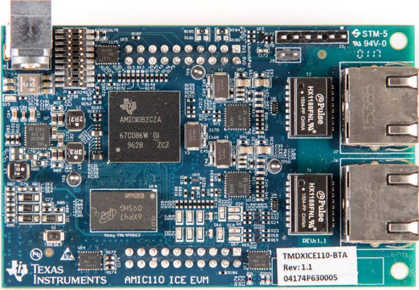 Texas Instruments-TMDXICE110-BTA Eingebettete Systementwicklungsboards und -kits AMIC110 Microprocessor Development Board 300MHz CPU 512MB RAM 8MB SPI Flash