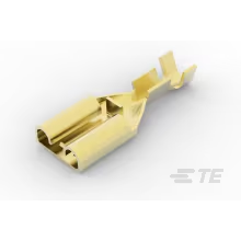 TE Connectivity-63933-1 Connector Terminals Quick Disconnect Terminal 18-22AWG Brass F 19.56mm Reel/Strip