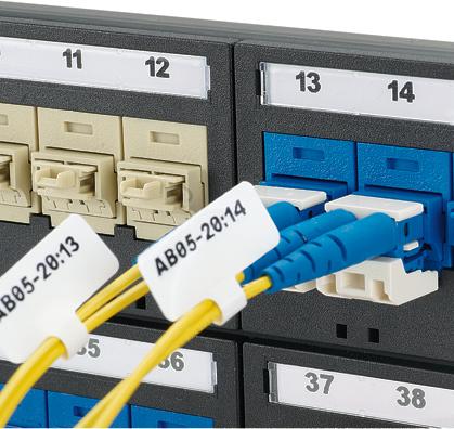 Panduit-F100X150AJC Labels Labels Flag Label Polyester White 25.4x38.1mm