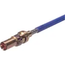 HUBER+SUHNER-21_1023-C50-2-6/111_NH 射频连接器 Conn Coaxial 0Hz to 4GHz 50Ohm Solder ST Cable Mount RCP Gold Over Nickel Bulk