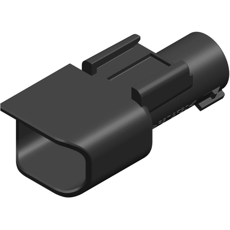 Delphi-13882980 Einzeladersteckverbinder, Gehäuse Conn Housing M 1 POS Crimp ST Cable Mount Black