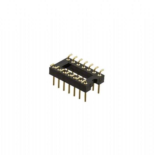 CnC Tech, LLC-222-1-14-003 Presa connettore Conn DIP Adapter HDR 14 POS 2.54mm Solder ST SMD