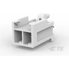 TE Connectivity-179838-1 Piastre connettori e prese PCB Conn Shrouded Header (4 Sides) HDR 2Power POS 3.96mm Solder ST Thru-Hole Tray