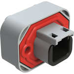 Conn Wire to Board HDR 2 POS 4.2mm Solder ST Top Entry Thru-Hole Tray