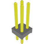 Conn Unshrouded Header HDR 4 POS 2mm Solder ST Top Entry Thru-Hole Bulk