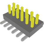 Conn Unshrouded Header HDR 12 POS 1mm Solder ST Top Entry SMD Tube