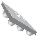 STMicroelectronics-EMIF03-SIM02F3 Entstörfilter EMI Filter Low Pass RC-Circuit Flat Style SMD T/R