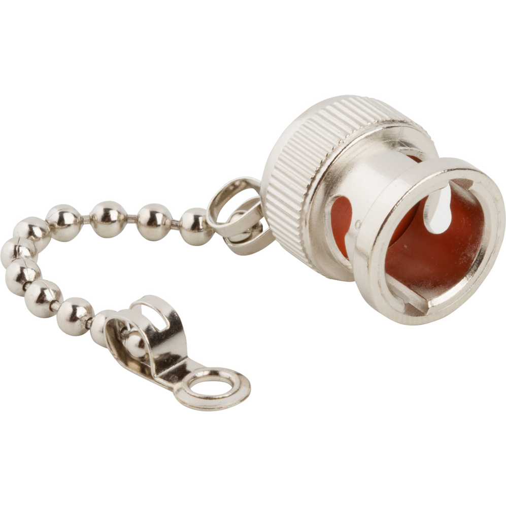 Amphenol RF-031-6 连接器配件 Connector Accessories Male Protective Cap With Chain Straight Zinc Diecast/Brass Nickel