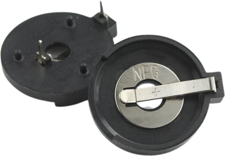 Assmann WSW components, Inc-A-BAT-CH-CA-EG-GTP1 Batteriekontakte, Klemmen und Halter CR2430 Coin Cell Battery Holder