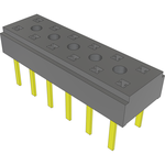 Conn Socket Strip SKT 12 POS 2mm Solder ST Top Entry Thru-Hole TIGER CLAW™ Tube