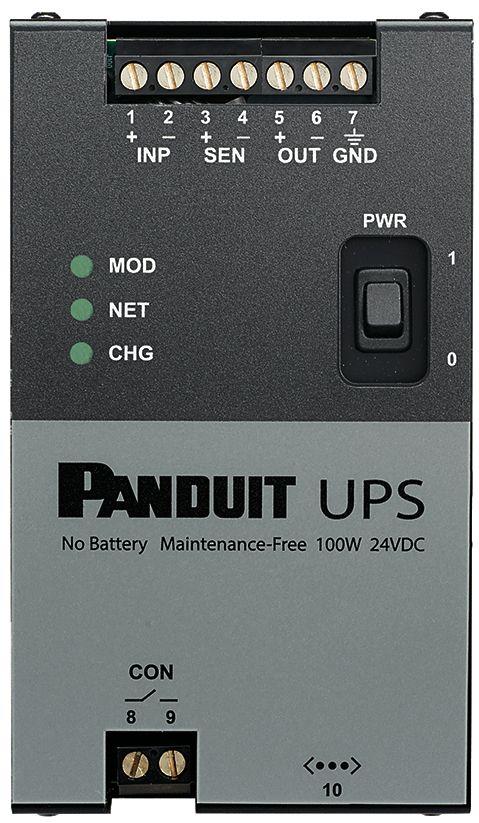 Panduit-UPS00100DC Gruppo di continuità UPS DC DIN Rail 24V 100W