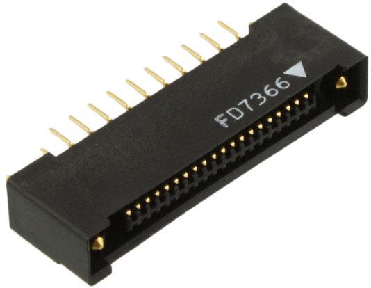 3M-P50-040PG-S1-EA 矩形连接器 Conn Rectangular PIN 2Power/40Signal POS Solder ST Thru-Hole Box