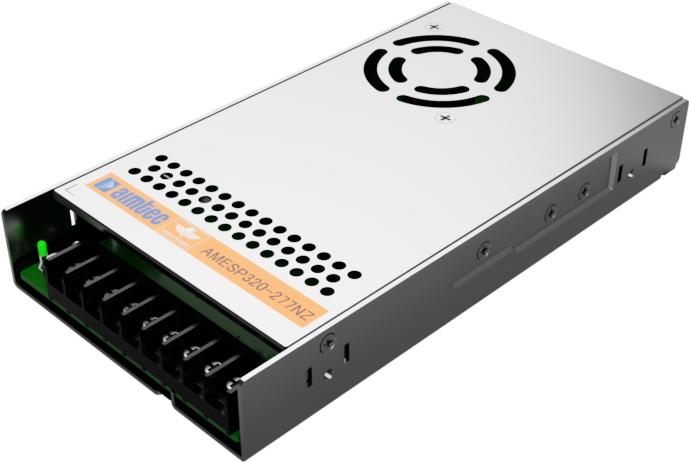 Aimtec-AMESP320-24S277NZ AC to DC Power Supplies AC/DC Power Supply Single-OUT 24V 13.4A 321.6W 9-Pin Box