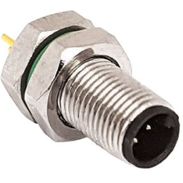 Bulgin Components PLC-PXMBNI05RPM04AFL001 null Cable Assembly Assembled Circular 0.1m M5 Circular 4 POS M