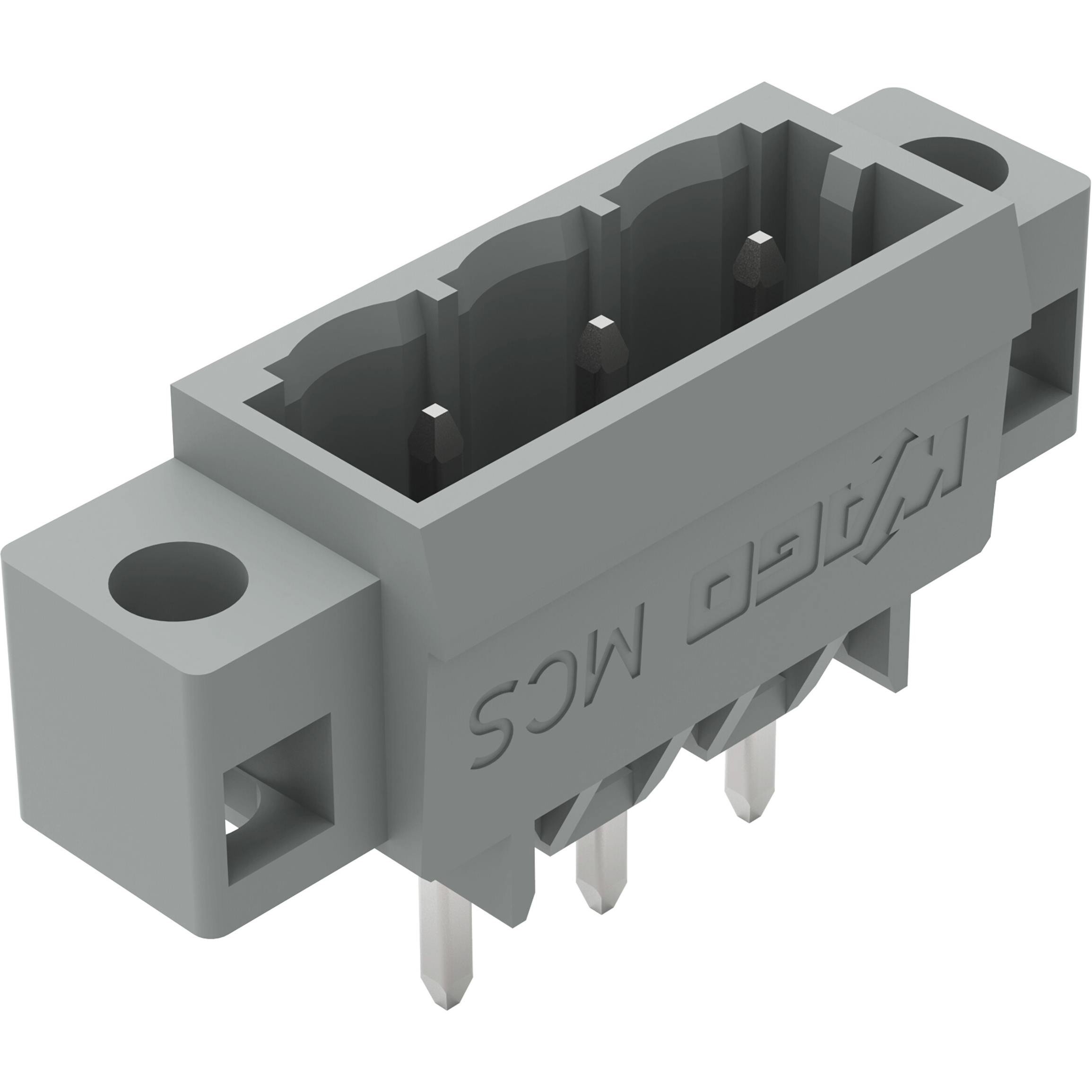 WAGO-231-133/040-000 Steckverbinderleisten und Leiterplattenbuchsen THT Male Header, 1.0 x 1.0 mm solder pin, straight, clamping collar, Pin spacing 5 mm, 3-pole