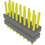 Conn Board Stacker HDR 16 POS 2.54mm Solder ST Top Entry Thru-Hole Bulk