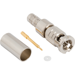 Conn HD-BNC 0Hz to 6GHz 50Ohm Solder ST Cable Mount PL Gold