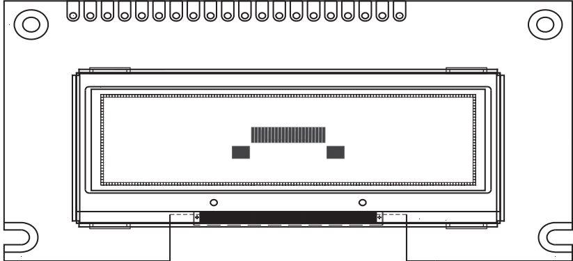 Vishay-OLED-132Y032A-LPP3N00000 OLED-Module Yellow OLED Display Tab Display I2C Interface 3V 20-Pin
