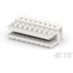TE Connectivity-1-966194-8 Steckverbinder, Kartenrand Conn Card Edge RCP 8 POS 2.5mm IDT RA Cable Mount Box