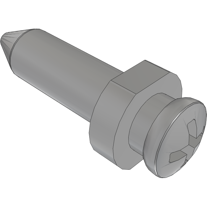 Samtec-GPPK-01-01 Accesorios del conector Connector Accessories Guide Pin Kit Straight Stainless Steel Bag