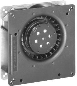 ebm-papst-RG90-18/56 Gebläse und Lüfter AC Blower Centrifugal Ball Bearing 230V 31.8CFM 135 X 135 X 38mm