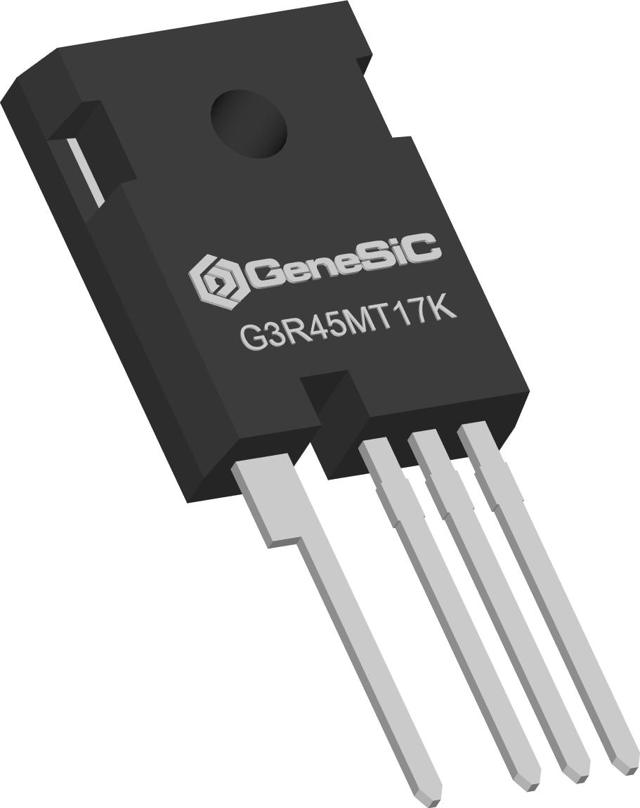 GeneSiC Semiconductor-G3R45MT17K MOSFETs Trans MOSFET N-CH SiC 1.7KV 46A 4-Pin(4+Tab) TO-247