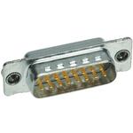 Conn D-Sub M 9 POS Solder Cup ST Panel Mount 9 Terminal 1 Port