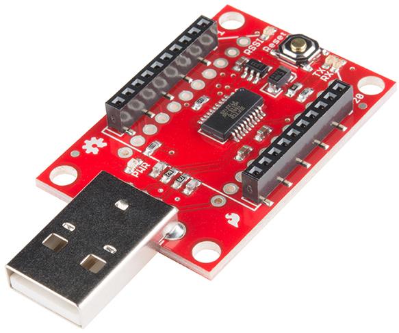 SparkFun Electronics-WRL-11697 Development Kits and Tools XBEE EXPLORER DONGLE