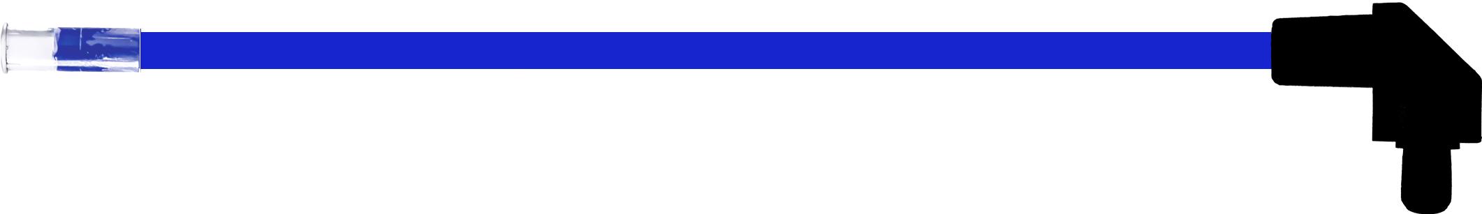 Bivar-SZR4-10.00-F5PS-6 LED-Lichtleiter LED Light Pipe Round Blue Flexible