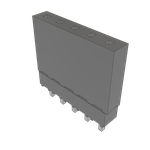 Conn Elevated Socket SKT 5 POS 2.54mm Solder ST Top Entry Thru-Hole Tube