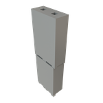 Conn Elevated Socket SKT 2 POS 2.54mm Solder ST Top Entry Thru-Hole Bulk