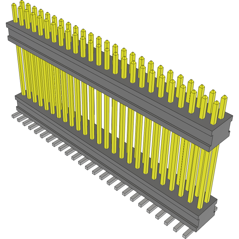 Samtec-FW-25-05-L-D-560-100 Steckverbinderleisten und Leiterplattenbuchsen Conn Board Stacker HDR 50 POS 1.27mm Solder ST Top Entry SMD FLEX STACK™ Tube