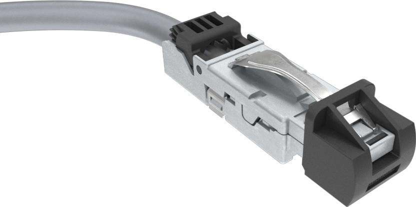 Amphenol Communications Solutions-DRPC11B009040 null Cable Assembly Cat 6a S/FTP 2m 26AWG RJ-45 8 POS M IDT Bag