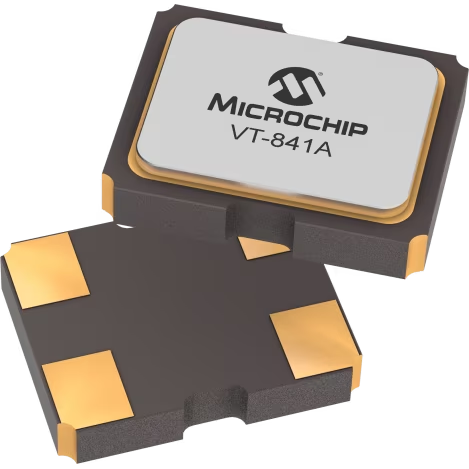 Microchip Technology-VT-841A-EFE-5070-52M0000000 Gesteuerter Oszillator Oscillator TCXO 52MHz ±1.5ppm (Tol) ±0.5ppm (Stability) 10pF Clipped Sinewave 60% 3.3V 4-Pin VDFN SMD T/R