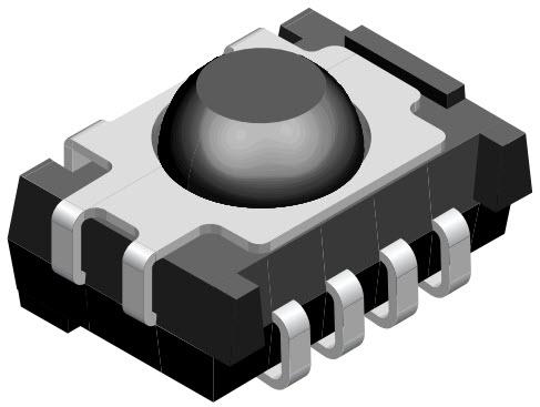 Vishay-TSSP6P38TR IR-Remote-Empfänger IR Remote Receiver 38kHz 90° 21m 4-Pin SMD T/R