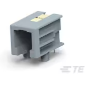 TE Connectivity-1-1705949-1 Connector Telephone and Telecom Conn RJ-22 F 4 POS 1.27mm Solder RA Thru-Hole 4 Terminal 1 Port Cat 3 Loose