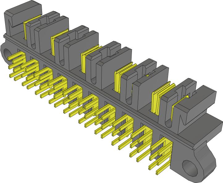 Samtec-MPPT-10-01-02-L-RA-SD Potencia del conector Hermaphroditic 25A Power System