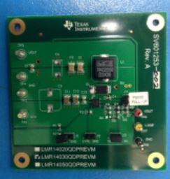 Texas Instruments-LMR14030QDPREVM Power Management Development Boards and Kits LMR14030-Q1 DC to DC Converter and Switching Regulator Chip 3.3V/5V Output Evaluation Board