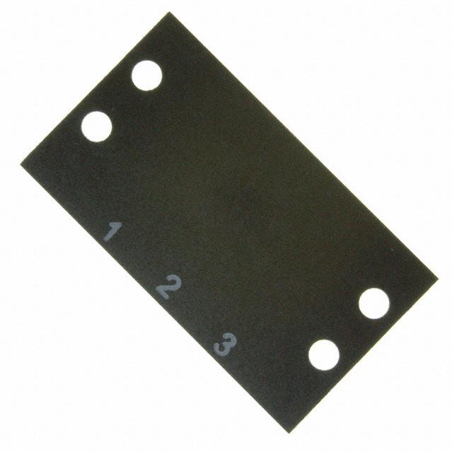 Cinch Connectivity Solutions-MS3142 Steckverbinderzubehör Connector Accessories Marker Strip Straight