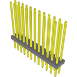 Conn Unshrouded Header HDR 24 POS 2mm Solder ST Top Entry Thru-Hole Bulk