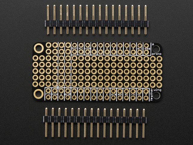 Adafruit Industries-2884 null Proto - Prototyping Add-on For All Feather Boards