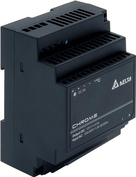 Delta Electronics-DRC-12V60W1AZ Alimentation électrique CA en CC AC/DC Power Supply Single-OUT 12V 4.5A 60W 6-Pin Carton